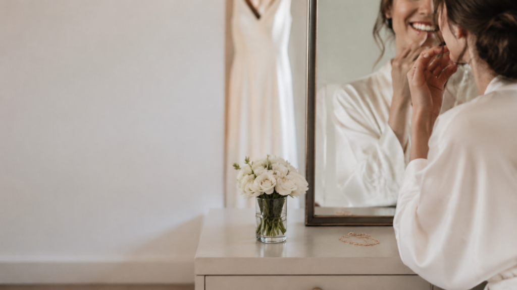 teeth whitening before a wedding