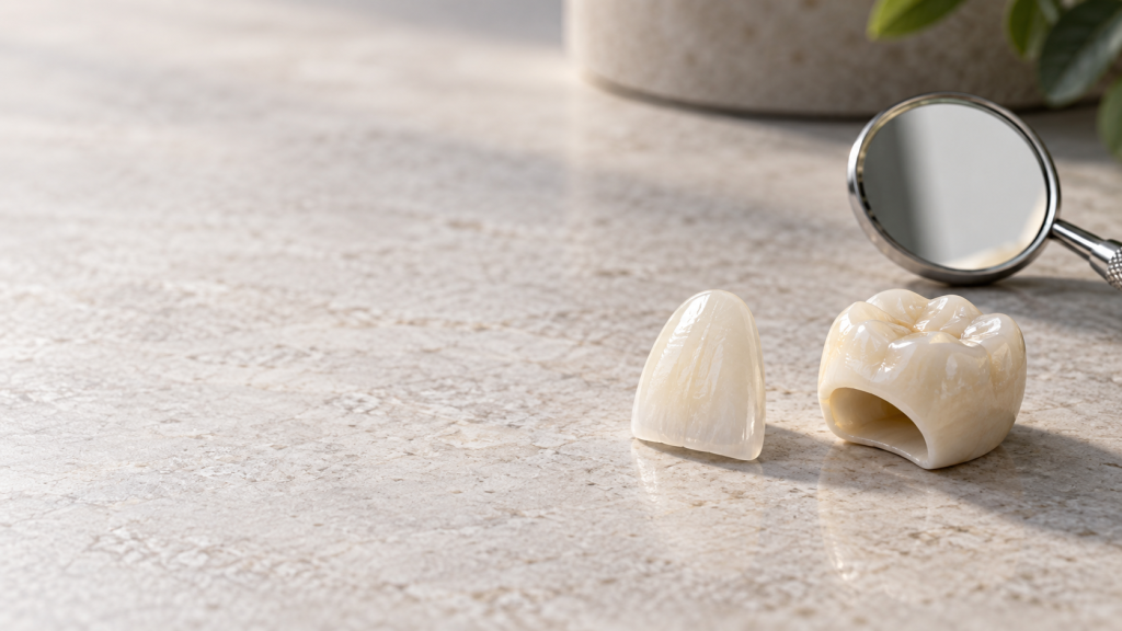 replacing old veneers or crowns in Marbella
