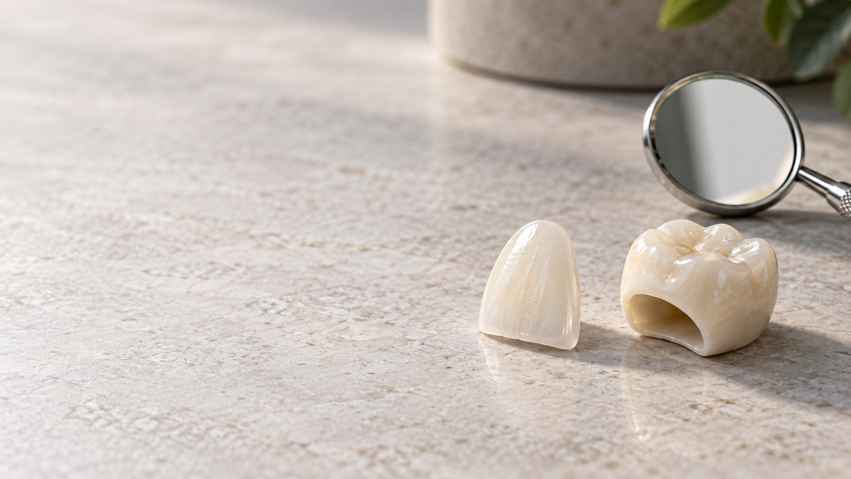 replacing old veneers or crowns in Marbella